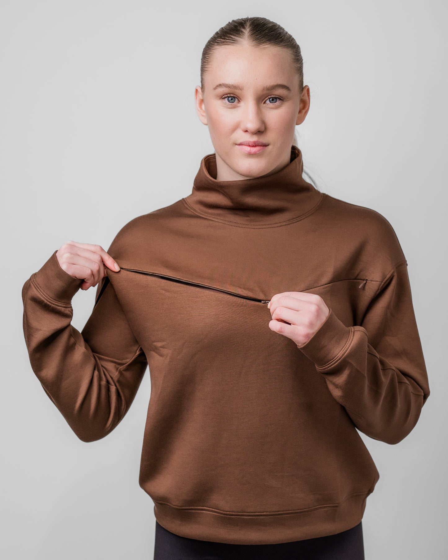 Brown Sweaters