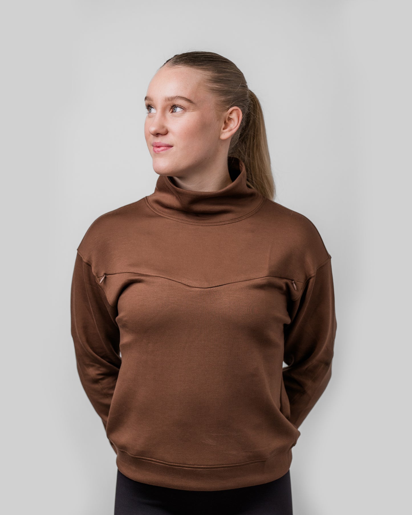 Brown Sweaters