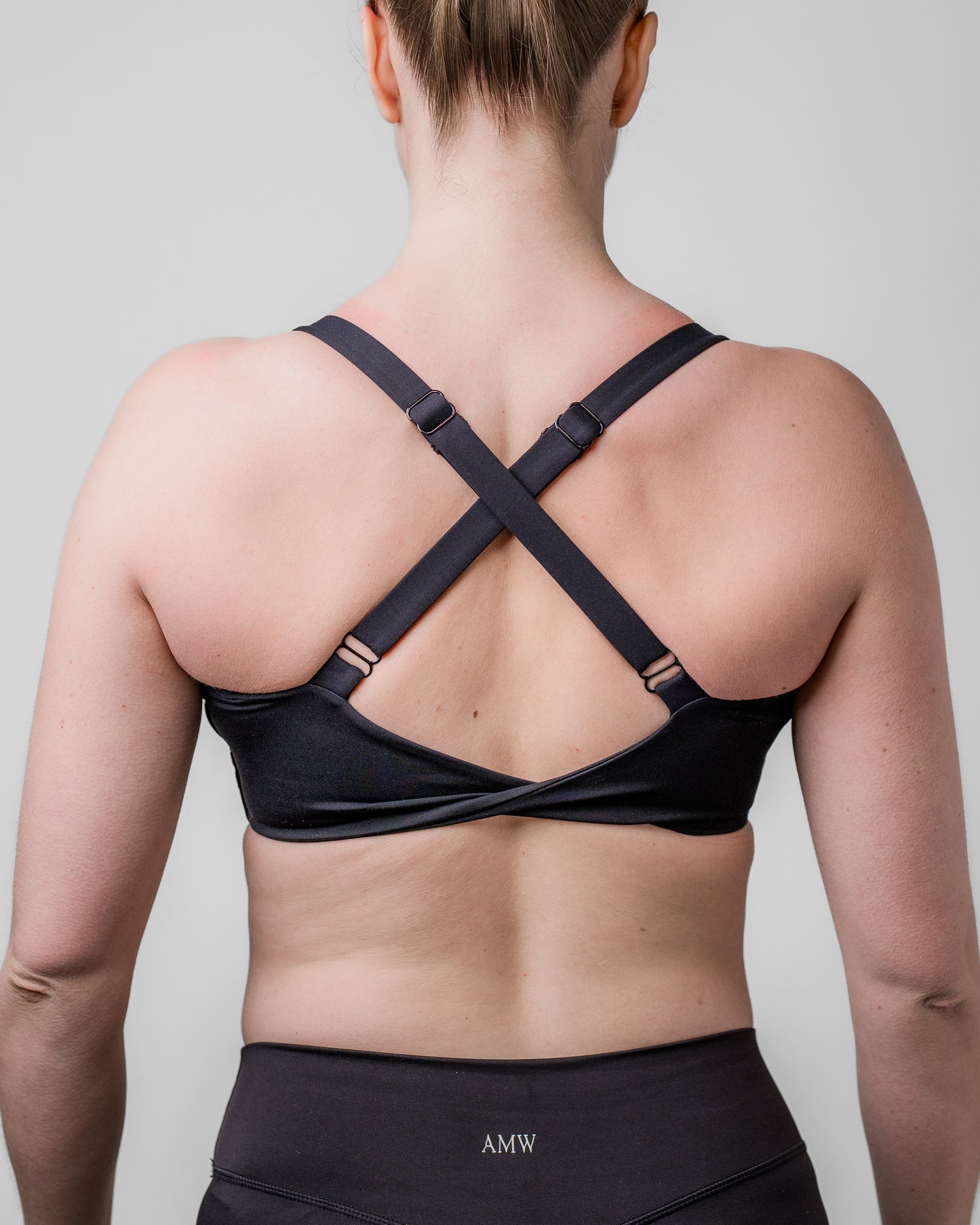 Black Nursing Sports Bra