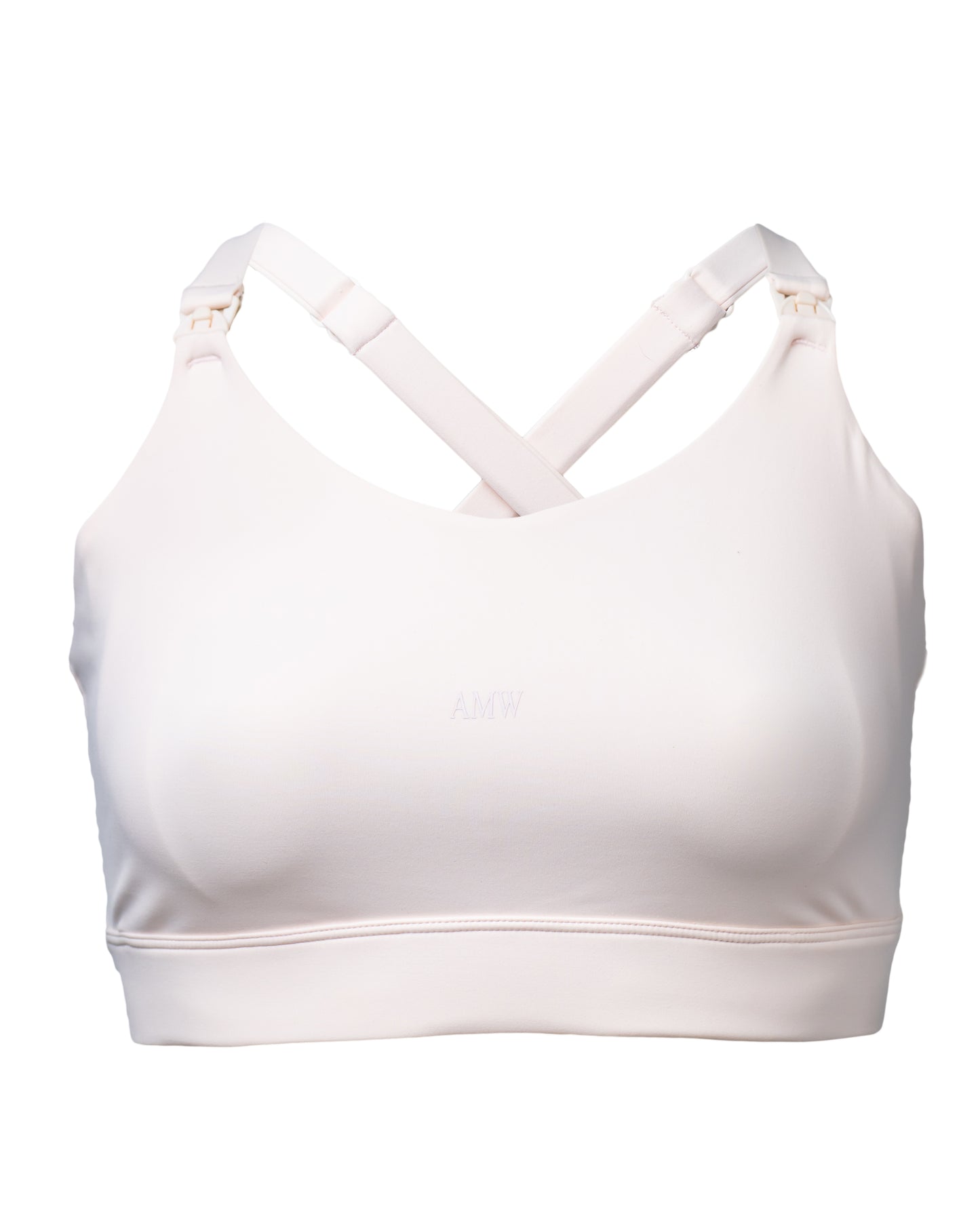 Pink Nursing Sports Bra